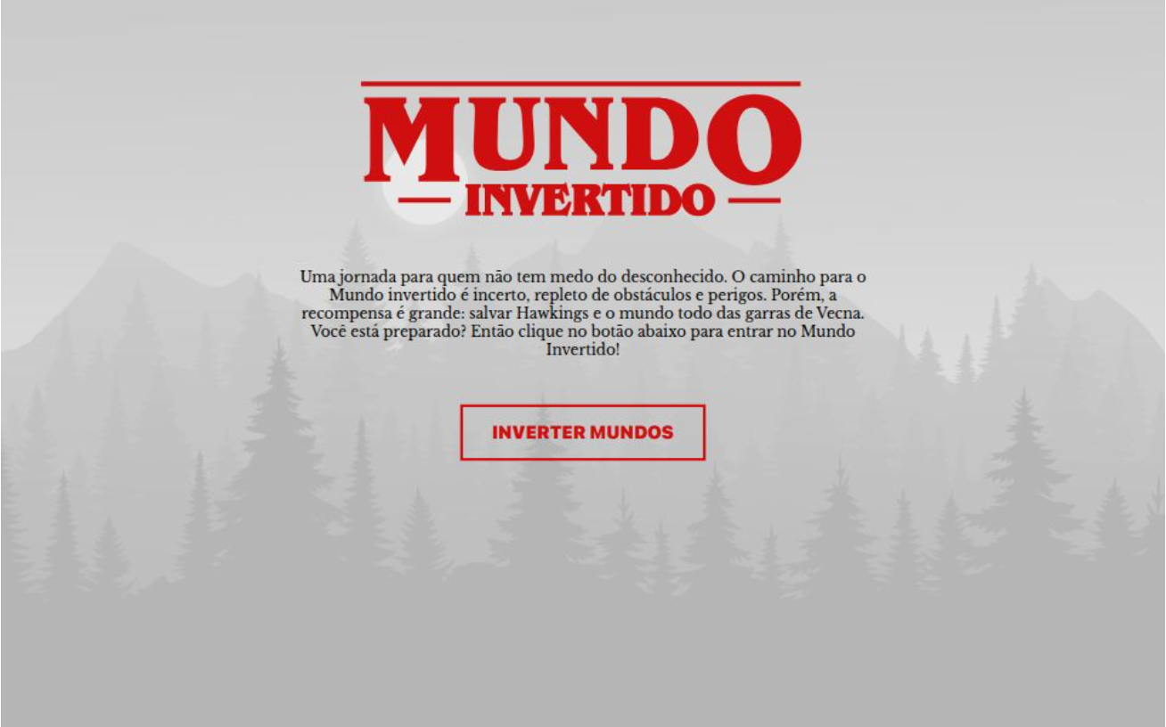 Capa Mundo Invertido